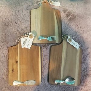 Trio of Mud Pie Mini Boards